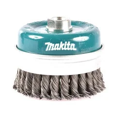 GRATA COPA CONICA 3" AC.TRENZADO 0,5MM M14 D-55170 MAKITA