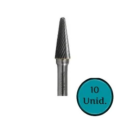 FRESA ROT. CONICA 3/8"X1"X1/4" DIAMAN/METAL/INOX B-53067-10 MAKITA