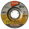 DISCO CORTE ACERO INOX. 4-1/2" (115x0.8x22.23) CD B-46947 MAKITA