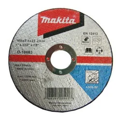 DISCO CORTE METAL 7" (180 X 2.5 X 22.23) RECTO A30 D-18683 MAKITA