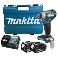 LLAVE IMPACTO 1/2" 18V LXT 210NM 0-2.400RPM MOTOR DTW181RFE MAKITA