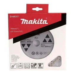 DISCO DIAMANTADO TURBO 7" (180 X 22.23MM) P/MARMOL D-44317 MAKITA