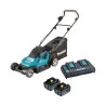 CORTADORA DE CESPED 17"(430MM) 18VX2 (36V) 2 BAT.L DLM432PT2 MAKITA