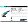 ESMERIL ANGULAR 7" (180MM) 2.200W 8.500RPM 5,5KG GA7020 MAKITA
