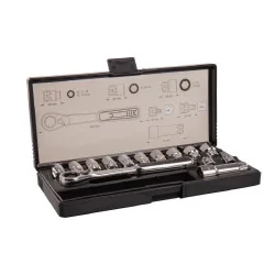 JGO.DADOS HEX. MILIMETRICO ZOCALO PASADO 14PZ B-65595 MAKITA