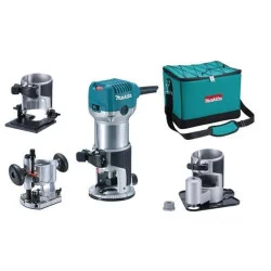 FRESADORA 1/4"(6MM)-5/16"(8MM) 710W 10.000-30.000R RT0700CX3 MAKITA