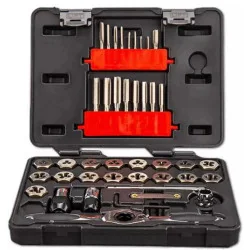 Juego Machos Y Terrajas Métricos de 40Pzs B-65838 Makita