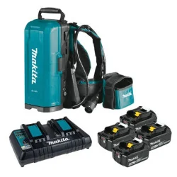 FUENTE MOCHILA PDC01 PARA 4 BATERÍAS CON ADAPTADOR 191C85-6 MAKITA