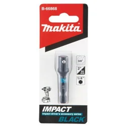 PUNTA CUADRANTE IMPACT BLACK 3/8" (1/4"X50MM) B-66868 MAKITA