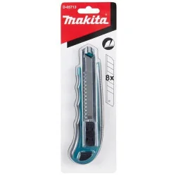 CUCHILLO CARTONERO AZUL + 8 HOJAS MAKITA D-65713 MAKITA