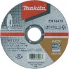 DISCO CORTE ACERO INOX. 4-1/2" (115 X 1.0 X 22.23 B-12217 MAKITA