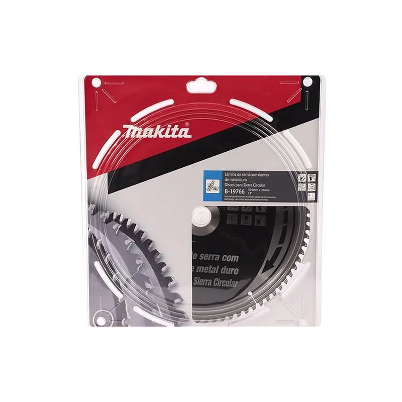 DISCO SIERRA 12" (305 X 30MM X 80DTE) P/ALUMINIO B-19766 MAKITA