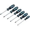 Set Destornilladores 6Pzs (Sl 2Pcs.+Ph 2Pcs.+Pz 2P E-10528 Makita