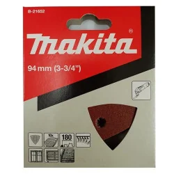 Lija Delta Rojo Gr180 Para Madera (10Pz) B-21652 Makita