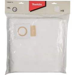 BOLSA FILTRO POLVO P/VC1310-VC2510-VC862/863 (5PZ) 195557-5 MAKITA