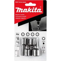 PUNTA DADO MAGNETICO SET 5/16-3/8-7/16-1/2" (1/4"X B-59265 MAKITA
