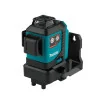 NIVEL LASER ROJA 12V CXT ±2,0MM/10MT 4-LÍNEA VERTI SK700D MAKITA