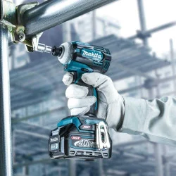 Atornillador Impacto Hex.1/4" 40V Xgt 0-1.100/2.10 TD001GD201 Makita