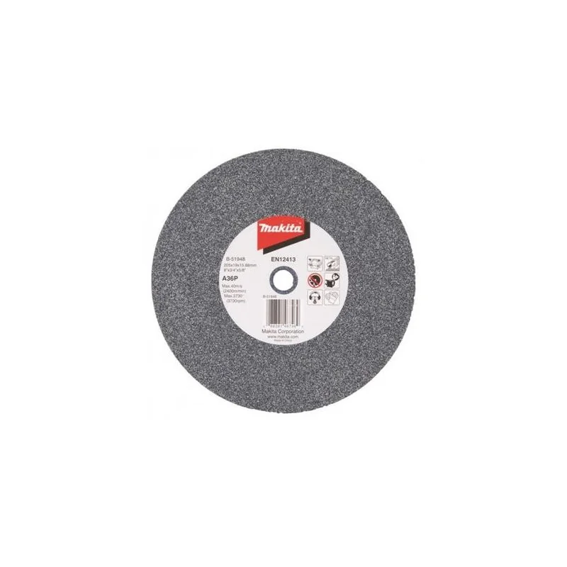 Piedra Amoladora Para Esmeril Recto 125 Gr36 Para Gs50 B-34045 Makita