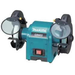 ESMERIL BANCO 6" (150MM) 250W 2.850RPM 9,2KG EJE 1 GB602 MAKITA