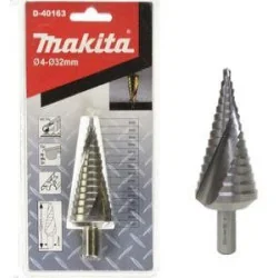 Broca Conica Escalonada Espiral 4-32Mm. D-40163 Makita