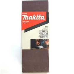 LIJA DE BANDA 4 X24"3PZS GRANO 120 P/MADERA-METALP D-59380 MAKITA