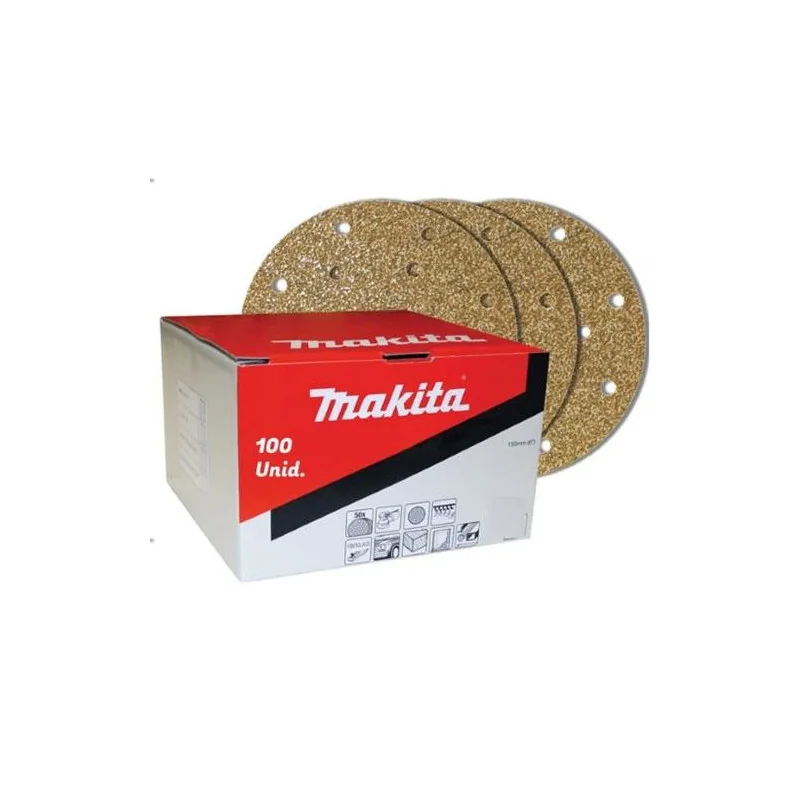 DISCO LIJA MULTIPROPOSITO GRANO 100 150MM BO6030/6 B-39338 MAKITA