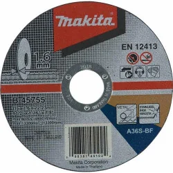 DISCO CORTE METAL/INOX 4-1/2" (115 X 1.6 X 22.23) B-45755 MAKITA