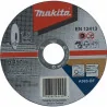 DISCO CORTE METAL/INOX 4-1/2" (115 X 1.6 X 22.23) B-45755 MAKITA