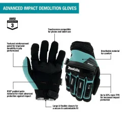 Guantes De Demolición De Impacto T-04254 Makita