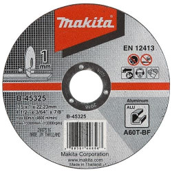 DISCO CORTE ALUMINIO 4-1/2" (115X1.0X22.23)  A60T B-45325 MAKITA