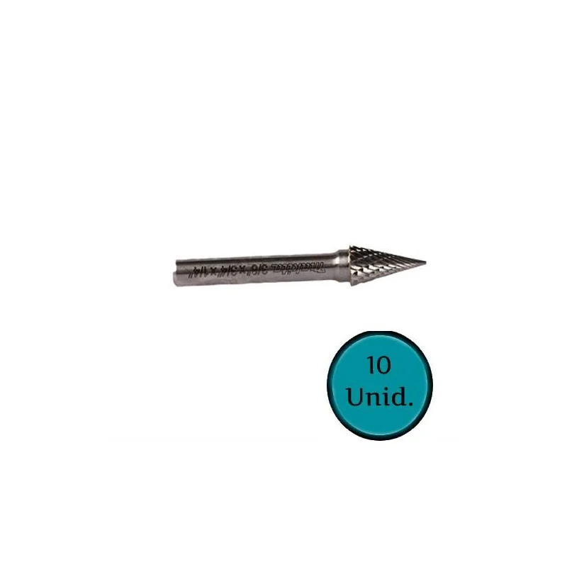 Fresa Rot. Punta 3/8"X3/4"X1/4" Diaman/Metal/Inox B-53095-10 Makita