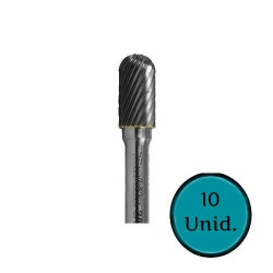 FRESA ROT. REDON 3/8"X3/4"X1/4" DIAMAN/METAL/INO B-53001-10 MAKITA