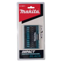 Puntas Set Impact Black Ph-Pz-Tx (1/4"X50) 10Pz E-12011 Makita