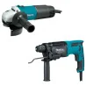 Combo Esmeril Ang. M0901B + Rotomartillo M8701B Mtk0005B Makita