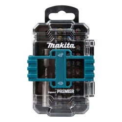 Punta Set Impact Premier Ph-Pz-Torx (1/4"X25Mm) 31 piezas E-13552 Makita