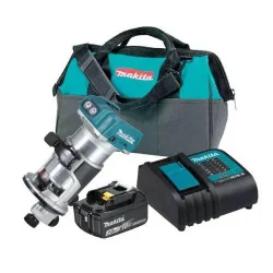 FRESADORA 1/4" (6MM) (8MM) 3/8" 18V LXT 10.000-30. DRT50SFX8 MAKITA