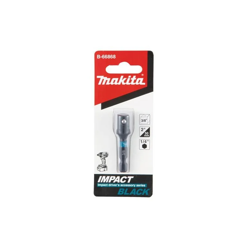 Punta Cuadrante Impact Black 3/8" (1/4"X50Mm) B-66868 Makita
