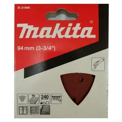 LIJA DELTA ROJO GR240 P/MADERA (10PZ) B-21668 MAKITA