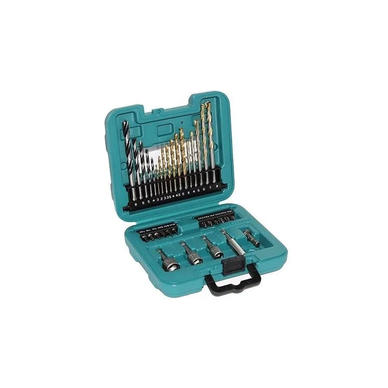SET PUNTAS Y BROCA CAJA 34PZ B-68498 MAKITA