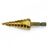 Broca Conica Escalonada Espiral Titanium 4-20Mm. D-40521 Makita