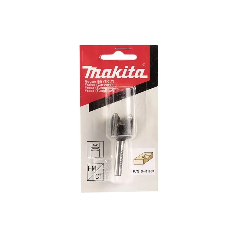 FRESA P/AMORTAJAR 2 FILOS 3/4" X 3/4"EJE 1/4" D-01650 MAKITA