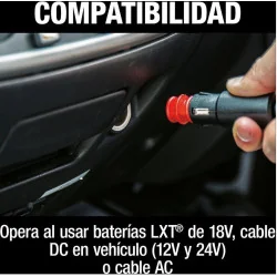COOLER FRÍO Y CALIENTE 20LT -18°C A 60°C 18VLXT Y DCW180Z MAKITA