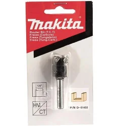 FRESA RECTA 2 FILOS5/8" X 3/4" EJE 1/4" D-01432 MAKITA