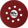 DISCO LIJA 125MM80 VELCRO 10 PZS BO5030/5040 D-54514 MAKITA