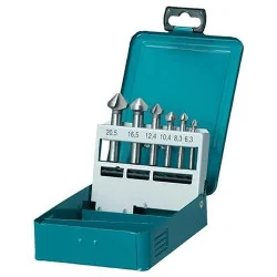 SET FRESAS AVELLANADOR 6 PZS. 6.3/8.3/10.4/12.4/16 D-42503 MAKITA