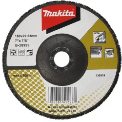 DISCO LIMPIADOR FIBRA NEGRO 180MM B-28999 MAKITA