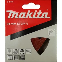 LIJA DELTA ROJO GR60 P/MADERA (10PZ) B-21624 MAKITA
