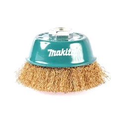 GRATA COPA CONICA 4" AC.ONDULADO 0,3MM BRONCEADO M D-55376 MAKITA