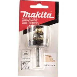 FRESA MOLDURA ROMANA2 FILOS- R1/4" - 1.3/8" X 7/8" D-02618 MAKITA